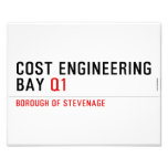 Cost Engineering Bay  Photo Prints