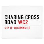Charing Cross Road  Photo Prints