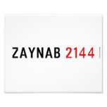 Zaynab  Photo Prints