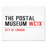 the postal museum  Photo Prints