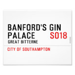 Banford's Gin  Palace  Photo Prints