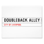 DOUBLEBACK ALLEY  Photo Prints