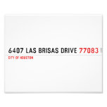 6407 Las Brisas Drive  Photo Prints