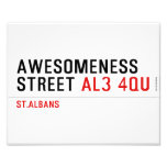 awesomeness street  Photo Prints