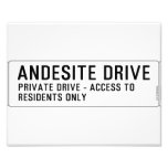 andesite drive  Photo Prints