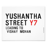 Yushantha  Street  Photo Prints