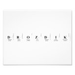 DROZDIK  Photo Prints