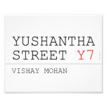 Yushantha  Street  Photo Prints