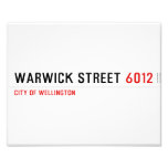 Warwick Street  Photo Prints