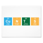 CUNTS  Photo Prints