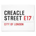 Creacle Street  Photo Prints