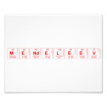 Mendeleev  Photo Prints