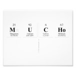 Mucho
   Photo Prints