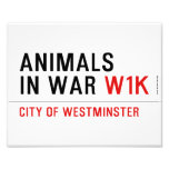 animals in war  Photo Prints