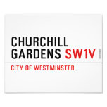 churchill gardens  Photo Prints