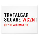Trafalgar square  Photo Prints