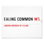 Ealing Common  Photo Prints