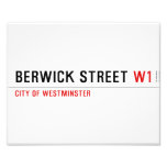 BERWICK STREET  Photo Prints