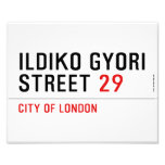 Ildiko Gyori Street  Photo Prints