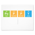 Poppy
   Photo Prints