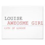 louise   Photo Prints