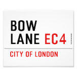 Bow Lane  Photo Prints