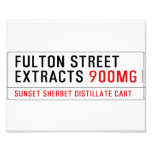 Fulton street Extracts  Photo Prints