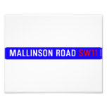 Mallinson Road  Photo Prints