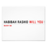 Habibah Rashid  Photo Prints