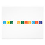 Tabla Periodica  Photo Prints