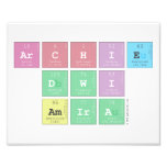 Archie
 Dwi
 Amira  Photo Prints