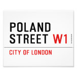 Poland Street  Photo Prints