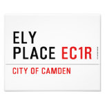 Ely Place  Photo Prints