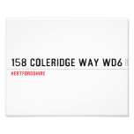 158 Coleridge Way  Photo Prints