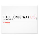 Paul Jones Way  Photo Prints