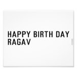 Happy birth day  Ragav  Photo Prints