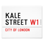 Kale Street  Photo Prints