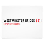 Westminster Bridge  Photo Prints