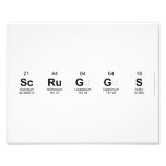 SCRUGGS  Photo Prints