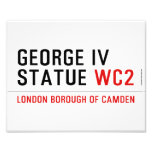 george iv statue  Photo Prints