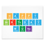 Happy
 Birthday
 Muna  Photo Prints