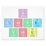 I 
 Love
 You  Photo Prints