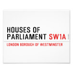 houses of parliament  Photo Prints