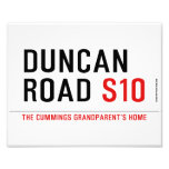 Duncan Road  Photo Prints