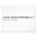 Love adam stephen  Photo Prints
