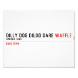 dilly dog dildo dare  Photo Prints