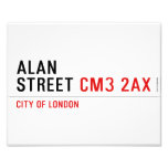 Alan  Street  Photo Prints