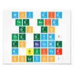 Why did 
 the acid
  go to 
 the gym? 
  To become 
 a buffer 
 solution!   Photo Prints