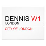 DENNIS  Photo Prints