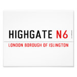 Highgate  Photo Prints